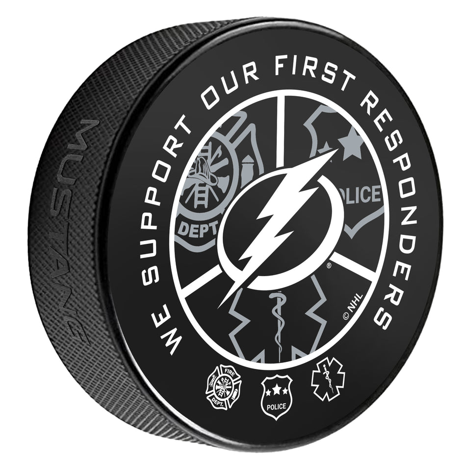 Tampa Bay Lightning Puck | Printed First Responders