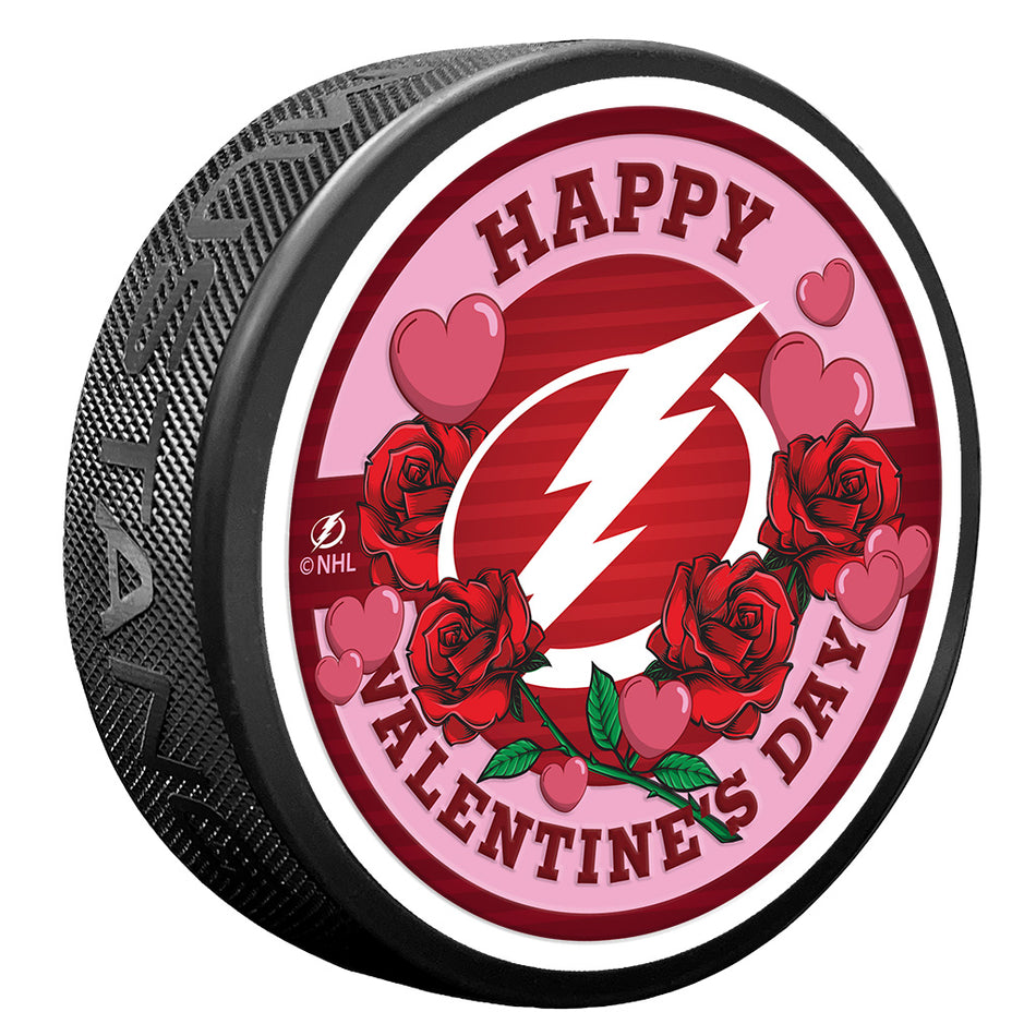 Valentine's Day Tampa Bay Lightning Puck