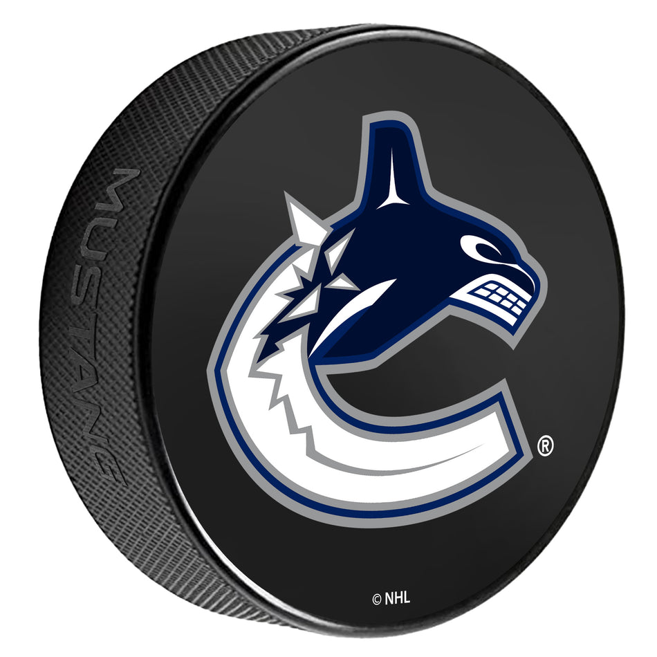 Vancouver Canucks Puck | Printed Primary Logo