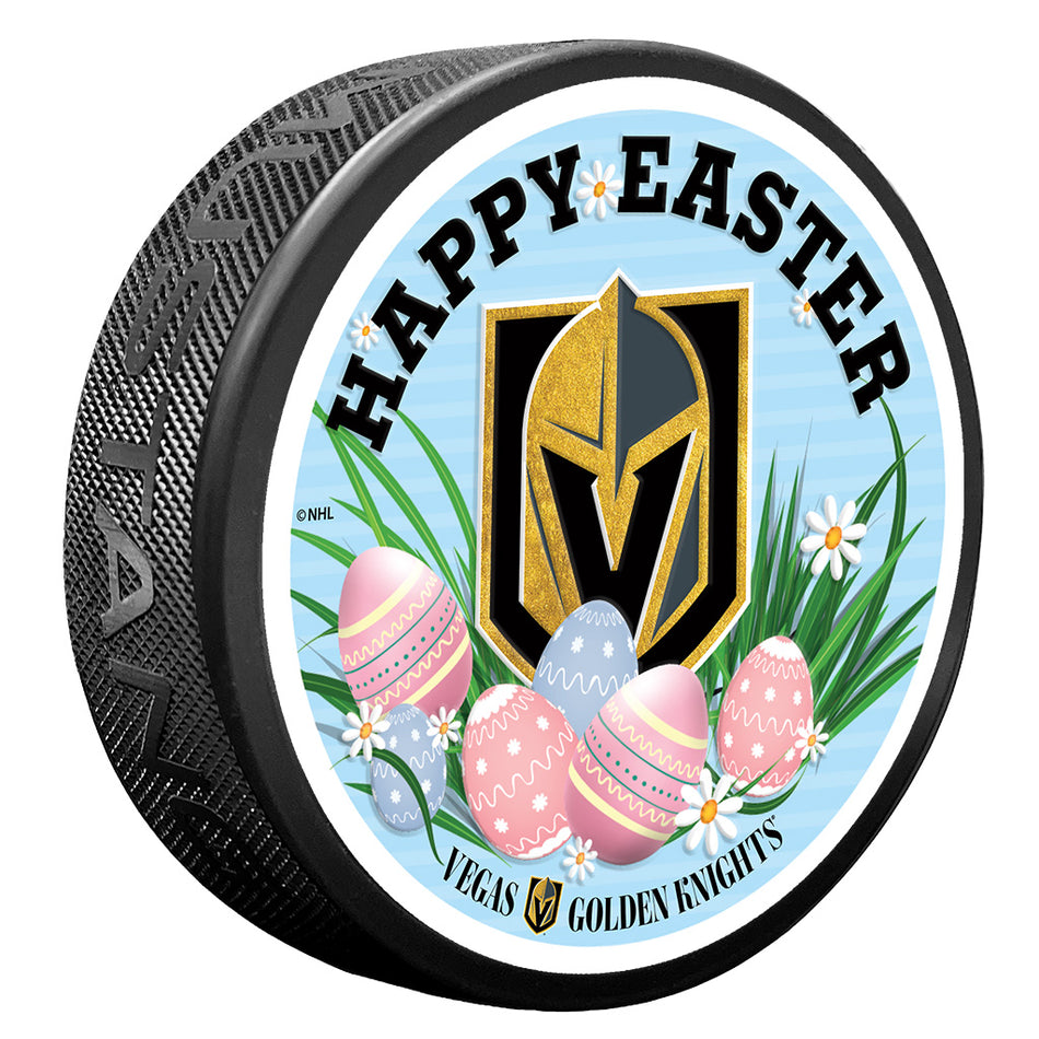 Vegas Golden Knights Easter Puck