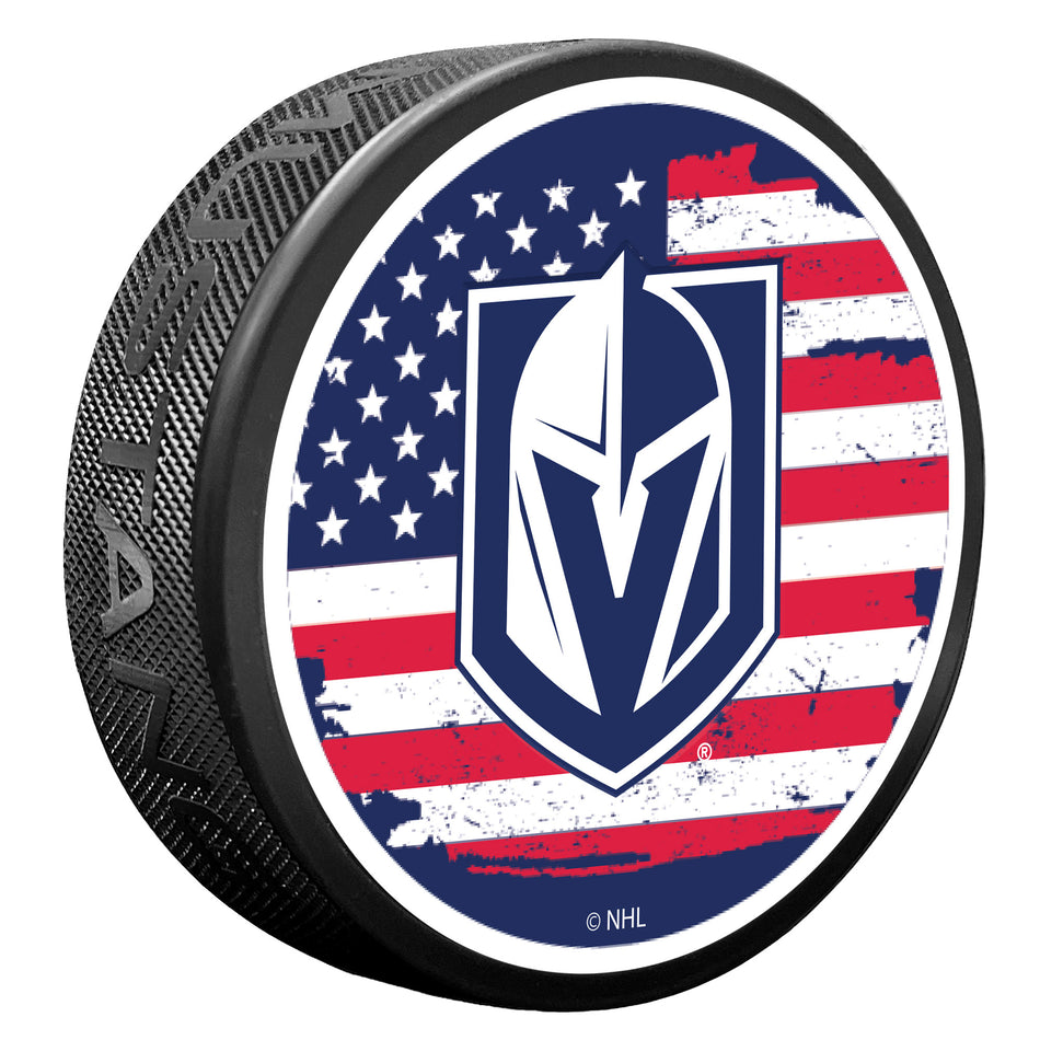 Vegas Golden Knights Puck - Patriot