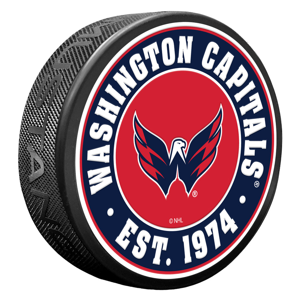 Washington Capitals  Established Textured Puck