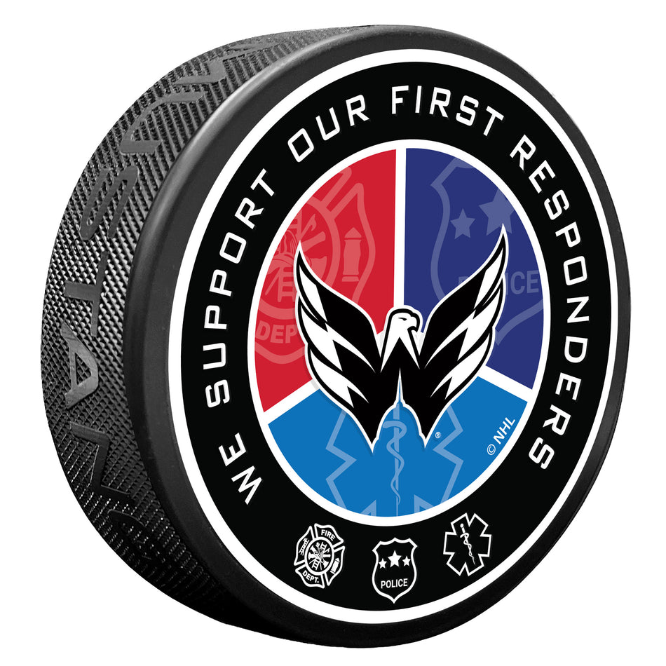 Washington Capitals Puck - First Responder