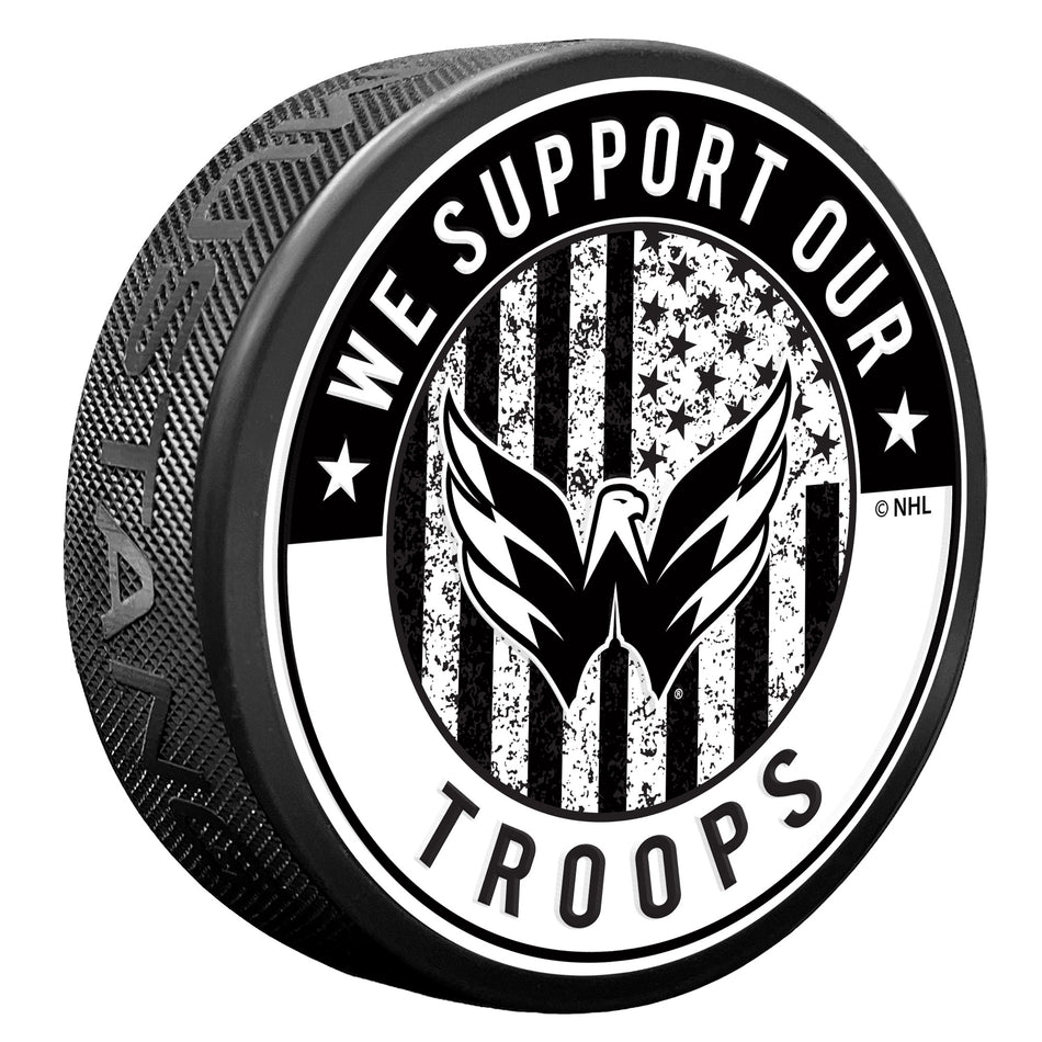 Washington Capitals Puck - Military Appreciation