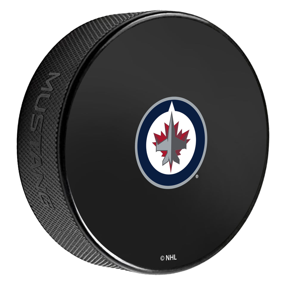 Winnipeg Jets Puck | Printed Autograph