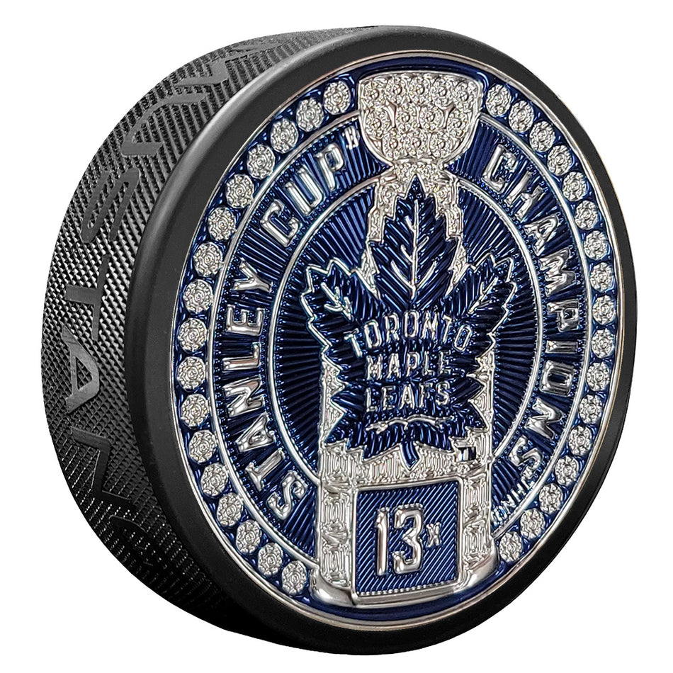 Toronto Maple Leafs Stanley Cup Dynasty Puck Design Trimflexx