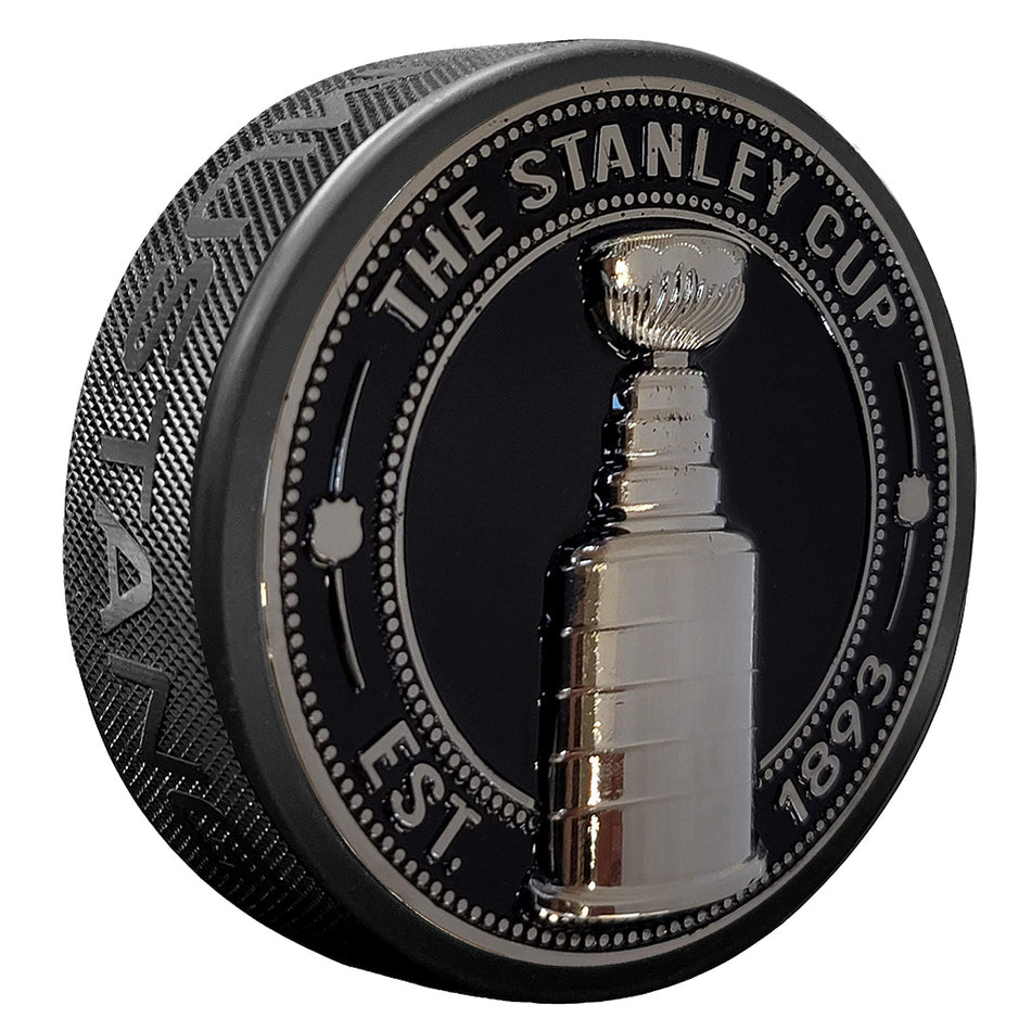 NHL Ultra 3D Stanley Cup Medallion Puck