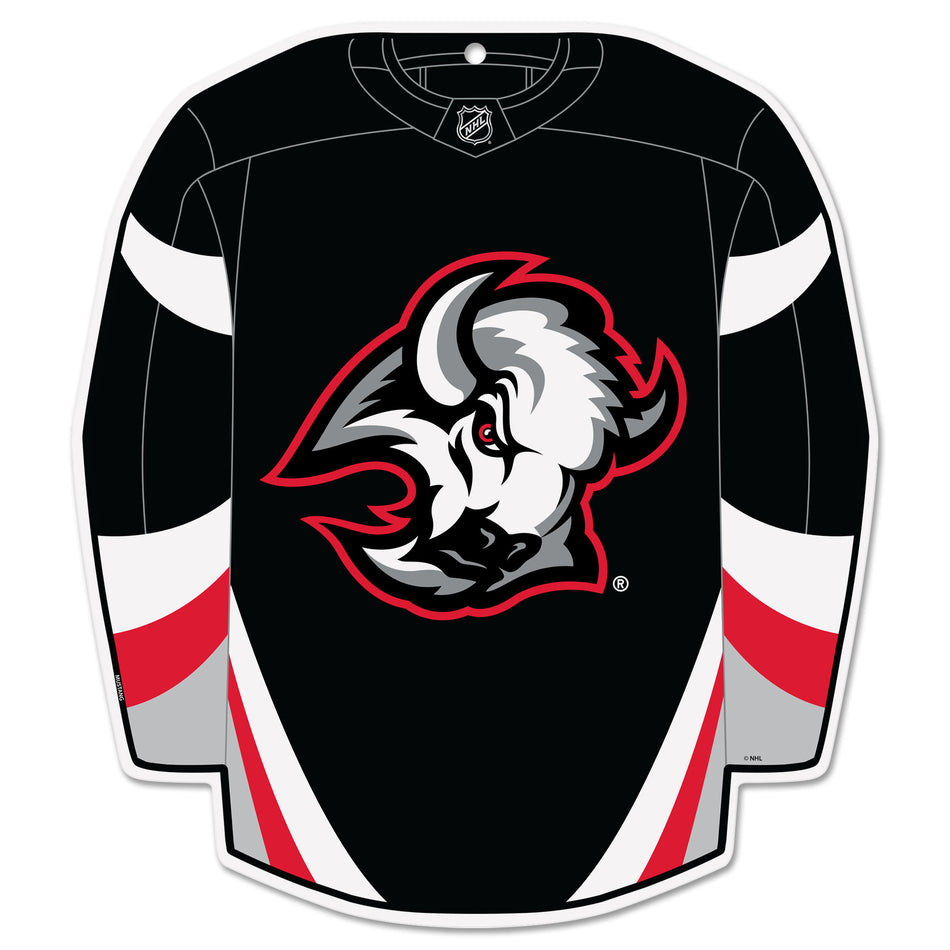 Buffalo Sabres Goathead | 15x13 Home Jersey Wall Sign
