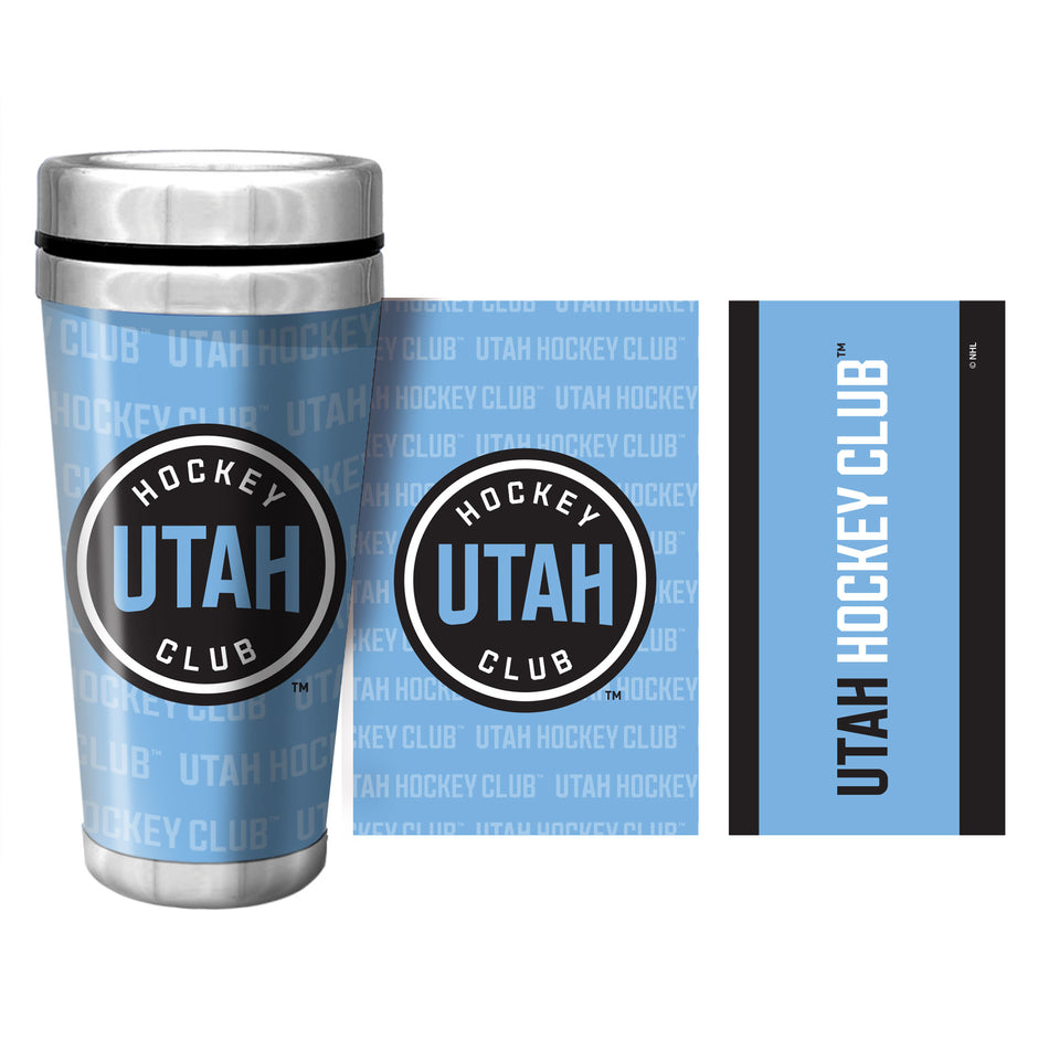 Utah Hockey Club Travel Mug | Wallpaper Design 16 oz.