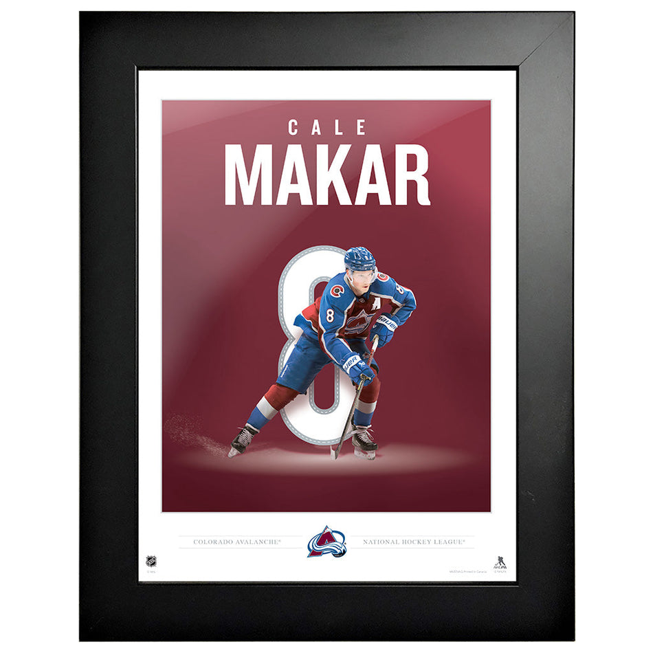 Colorado Avalanche | Makar Breakout | 12" x 16" Frame