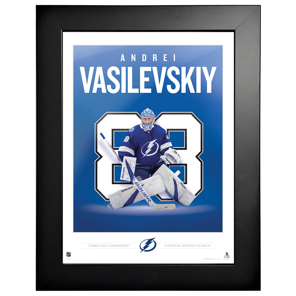 Tampa Bay Lightning | Vasilevskiy Breakout | 12" x 16" Frame