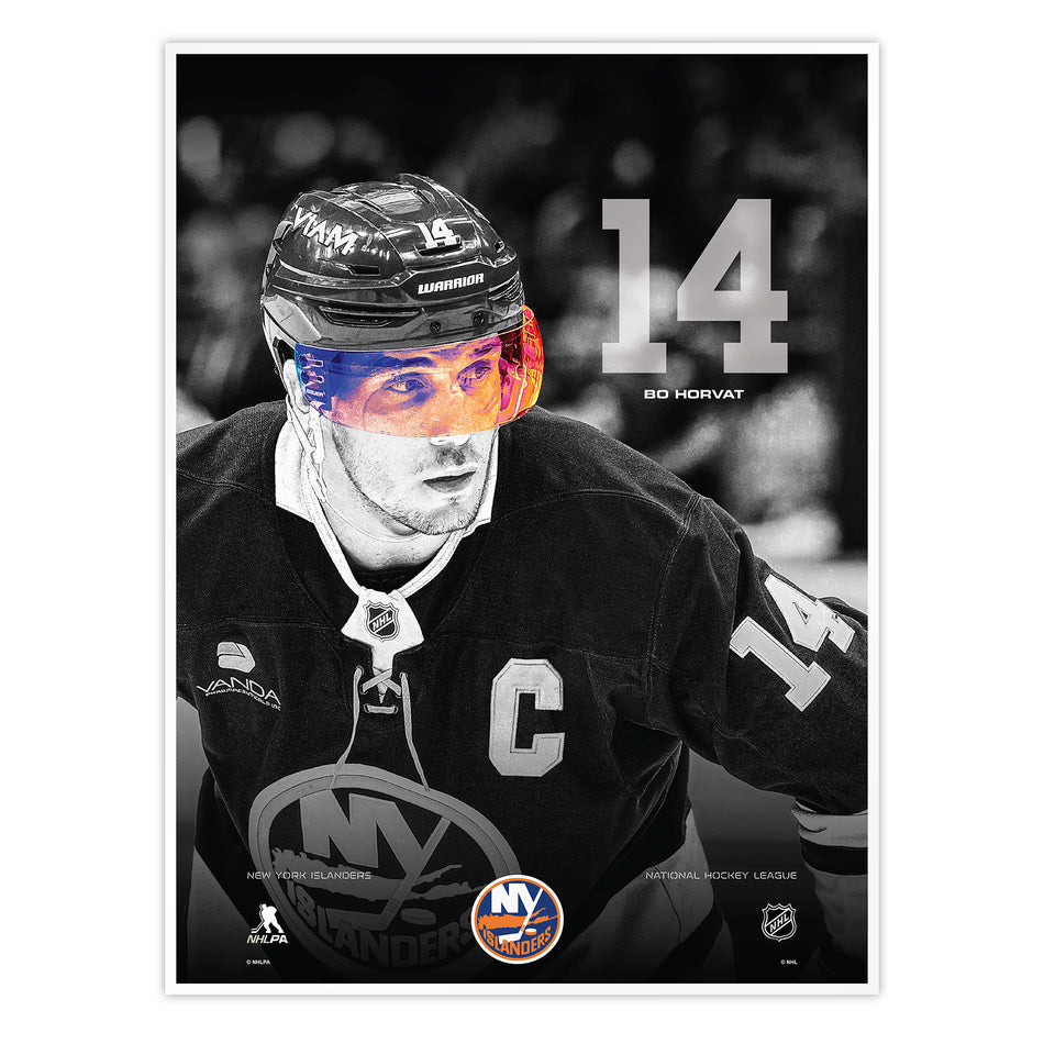 #14 Horvat | Neon Visor 12" x 16" Print