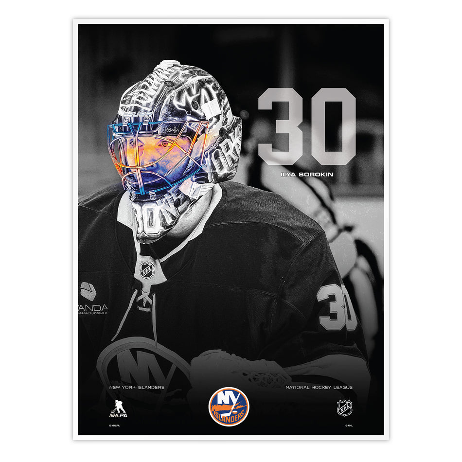 #30 Sorokin | Neon Visor 12" x 16" Print