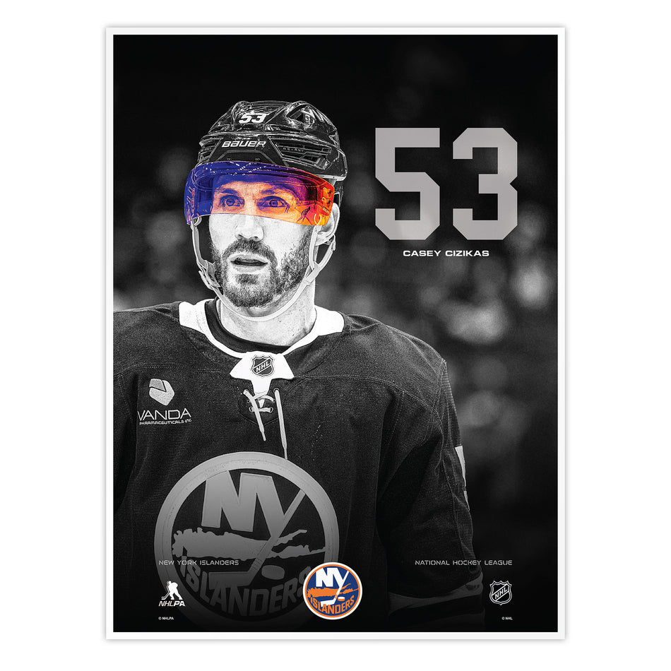 #53 Cizikas | Neon Visor 12" x 16" Print