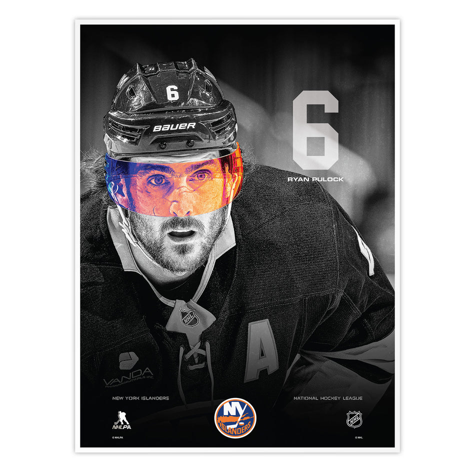 #6 Pulock | Neon Visor 12" x 16" Print