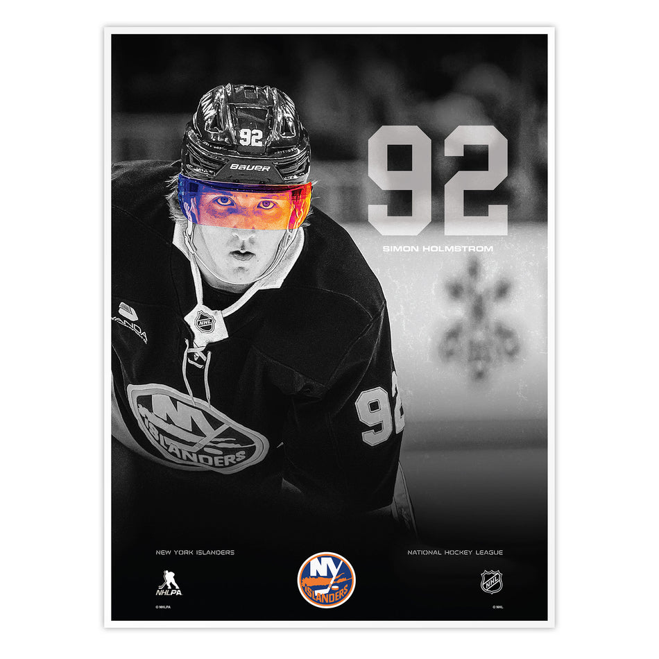 #92 Holmstrom | Neon Visor 12" x 16" Print