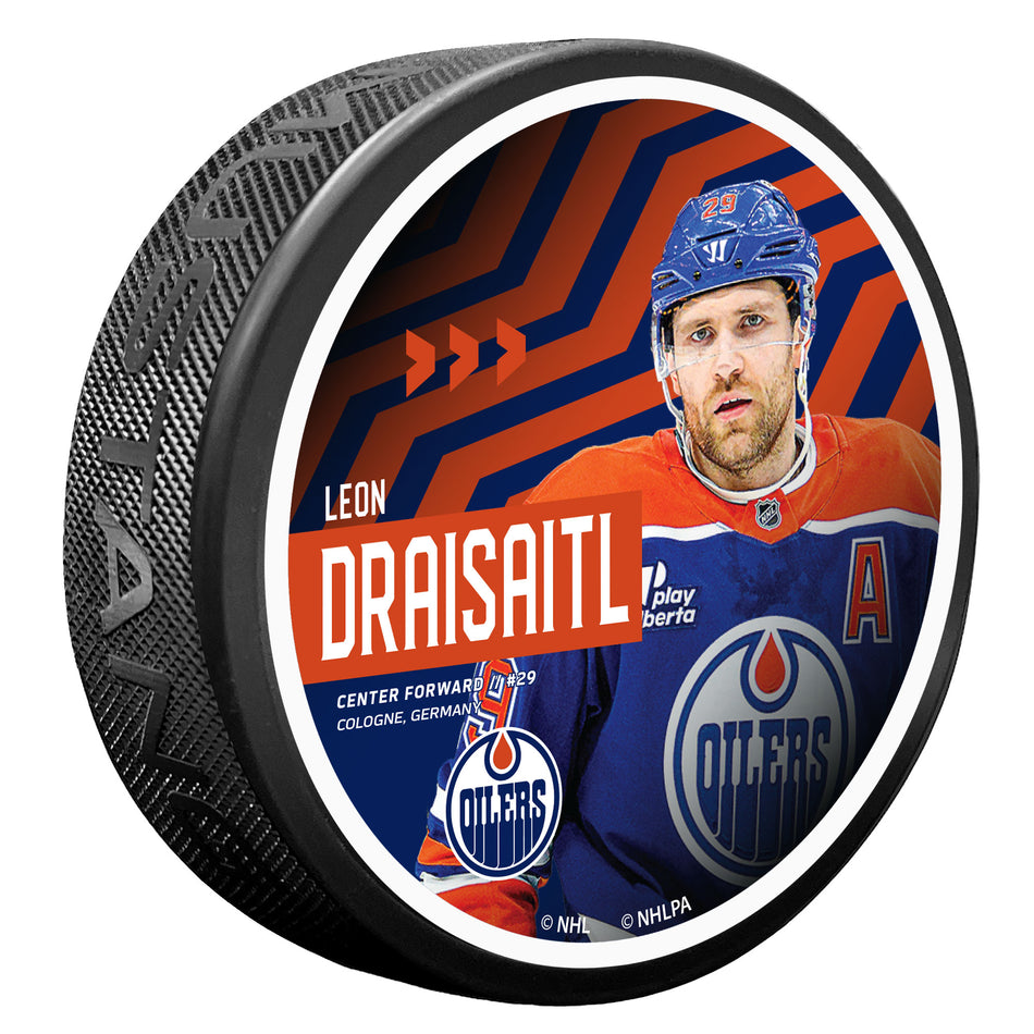Leon Draisaitl Puck -  Showcase Series