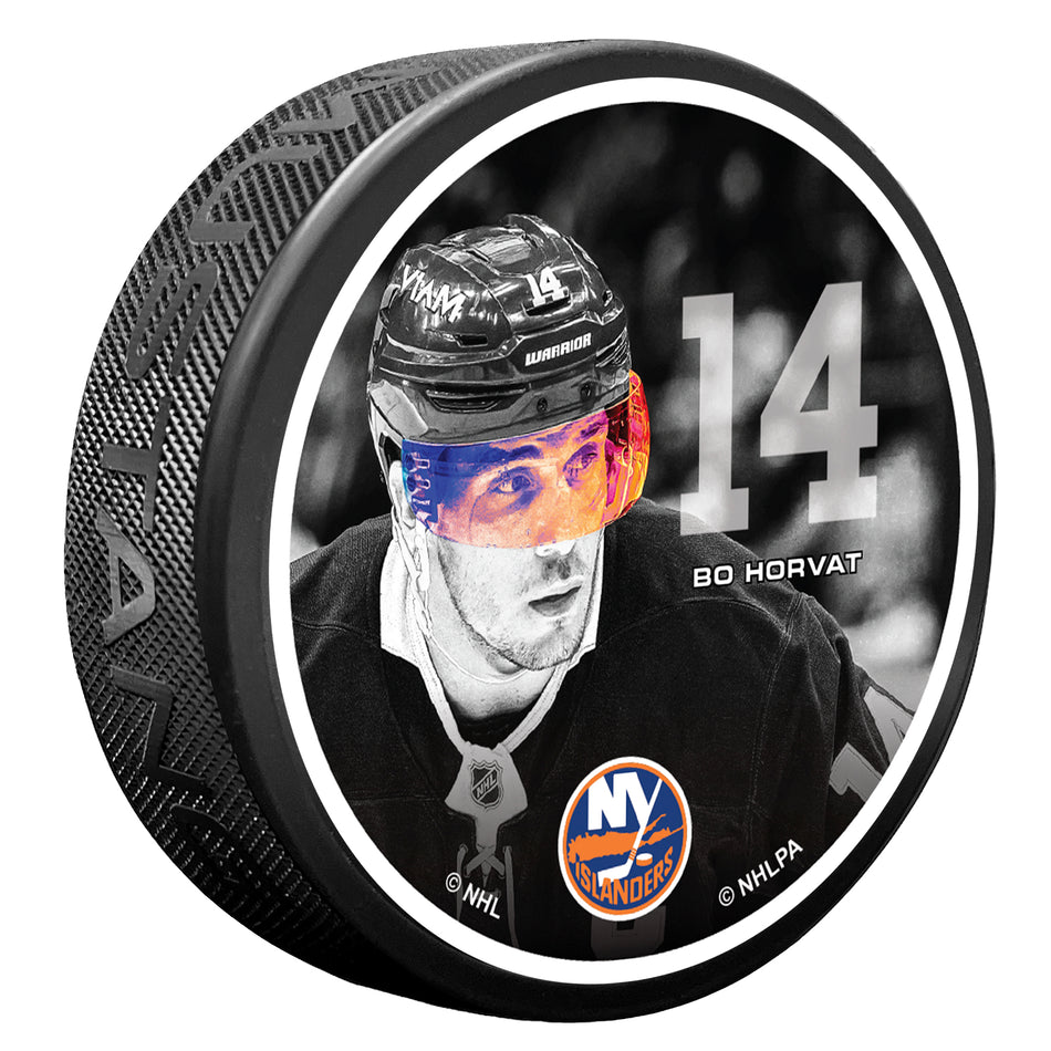 #14 Horvat | Neon Visor Puck
