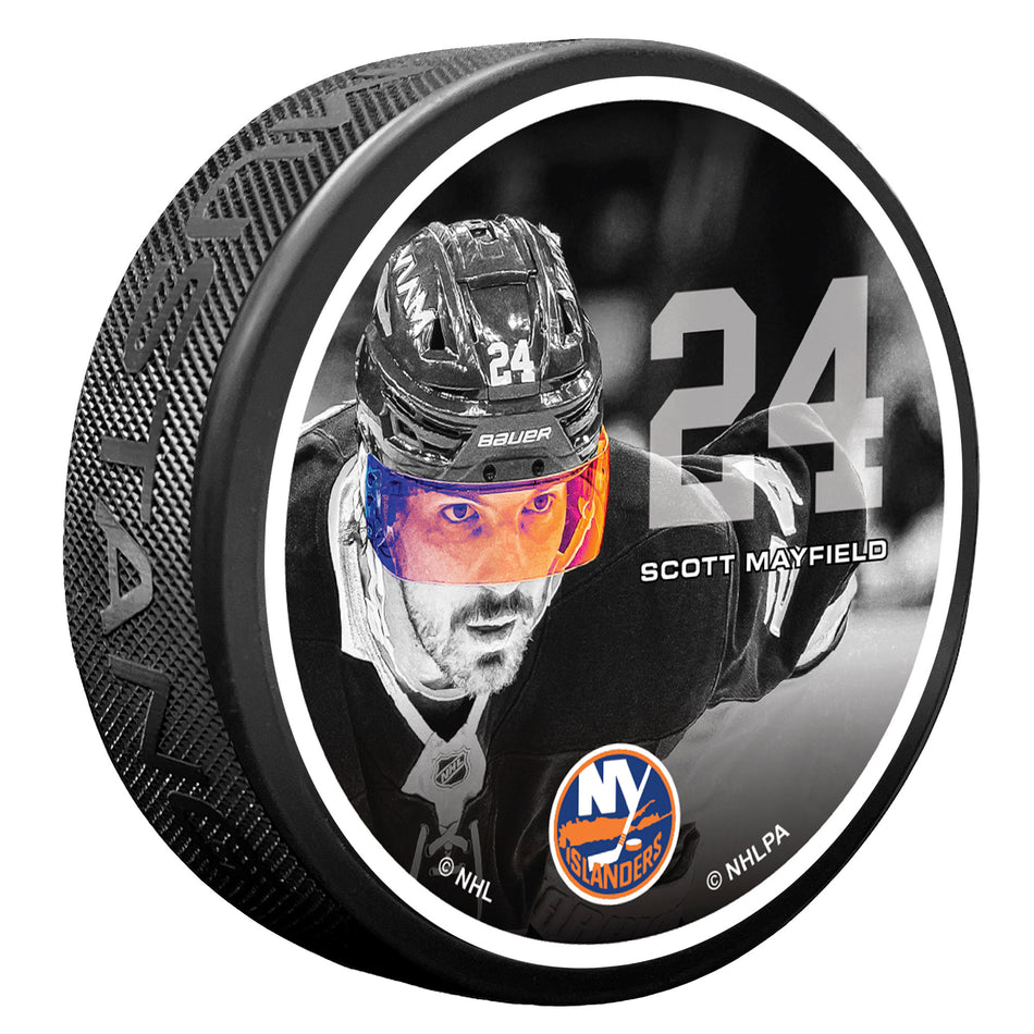 #24 Mayfield | Neon Visor Puck