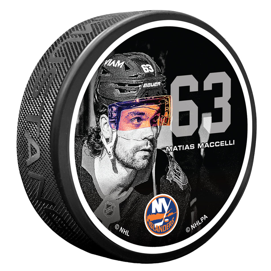 #63 Maccelli | Neon Visor Puck