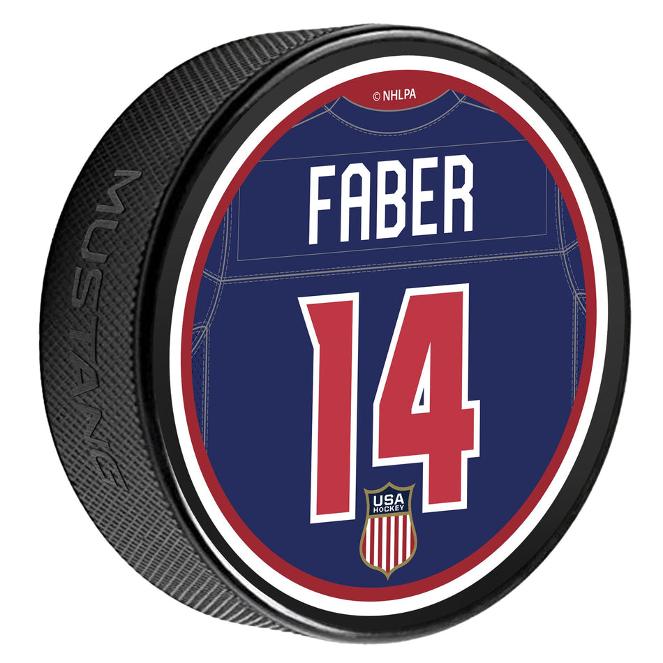 Team USA Player Puck | Faber