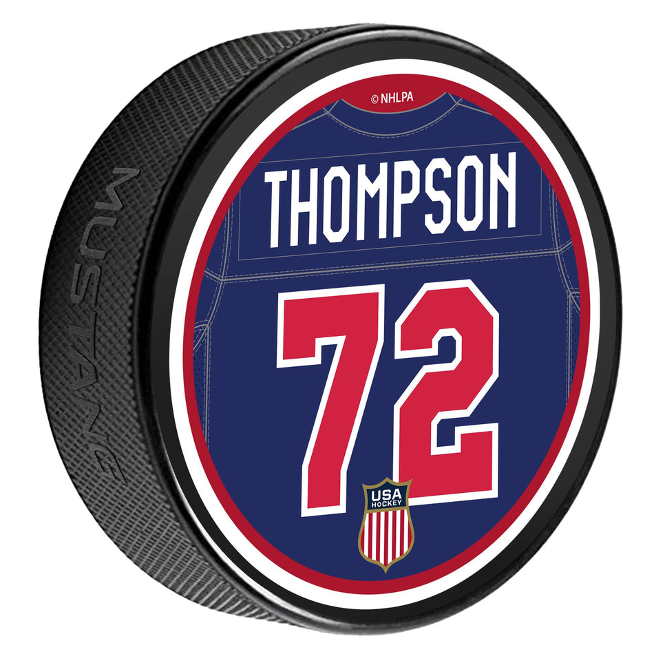 Team USA Player Puck | Thompson