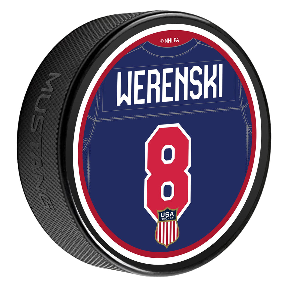 Team USA Player Puck | Werenski