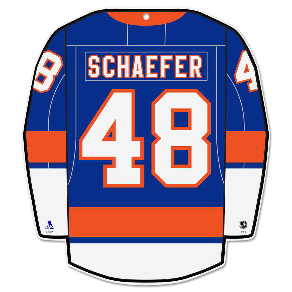 #48 Schaefer | 15x13 Home Jersey Wall Sign