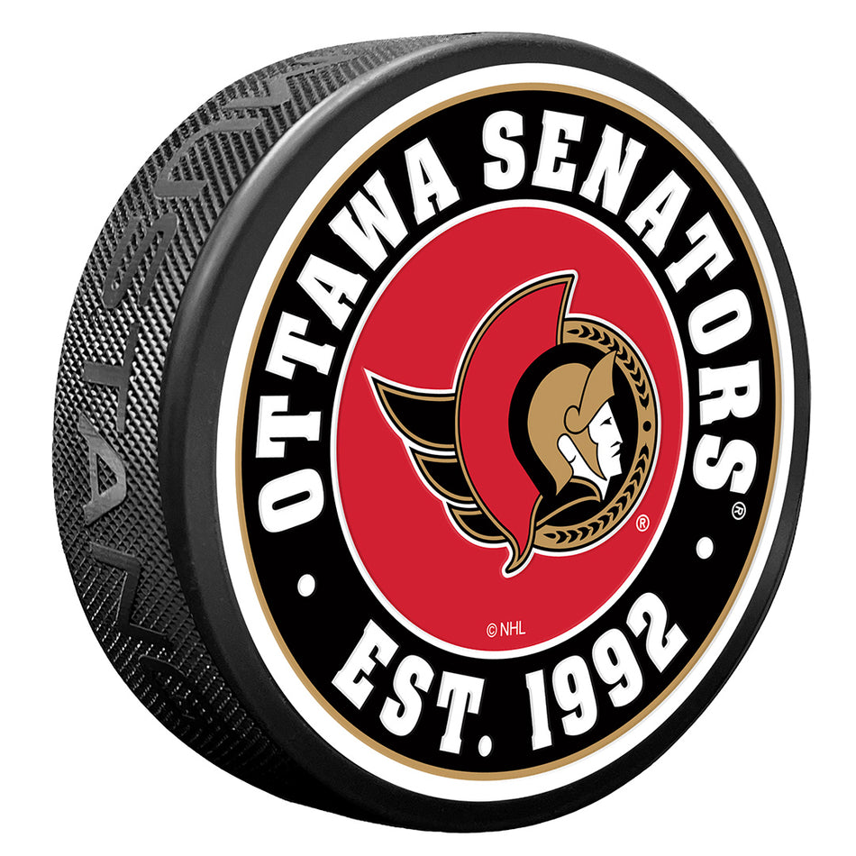 Ottawa Senators Established Textured Puck