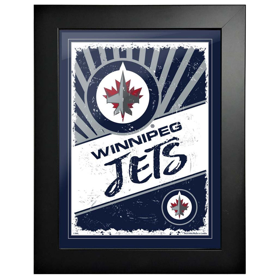 Winnipeg Jets 12x16 Classic Framed Artwork