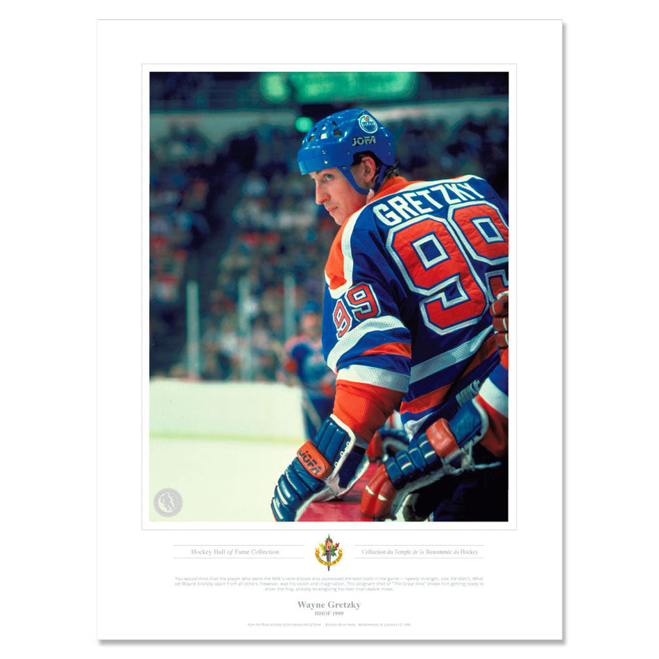 Edmonton Oilers Memorabilia Wayne Gretzky Memorabilia - Classic - 12" x 16" Print