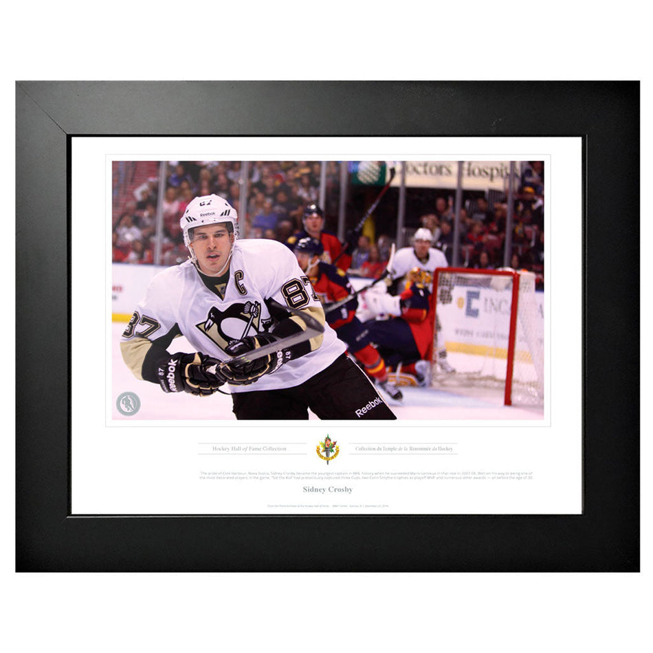 Pittsburgh Penguins Memorabilia - Sidney Crosby Classic - 12" x 16" Frame