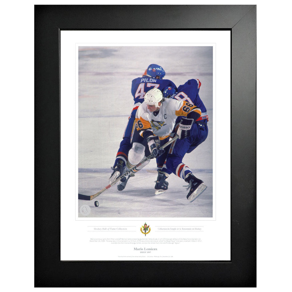 Pittsburgh Penguins Memorabilia - 1997 Mario Lemieux Classic - 12" x 16" Frame