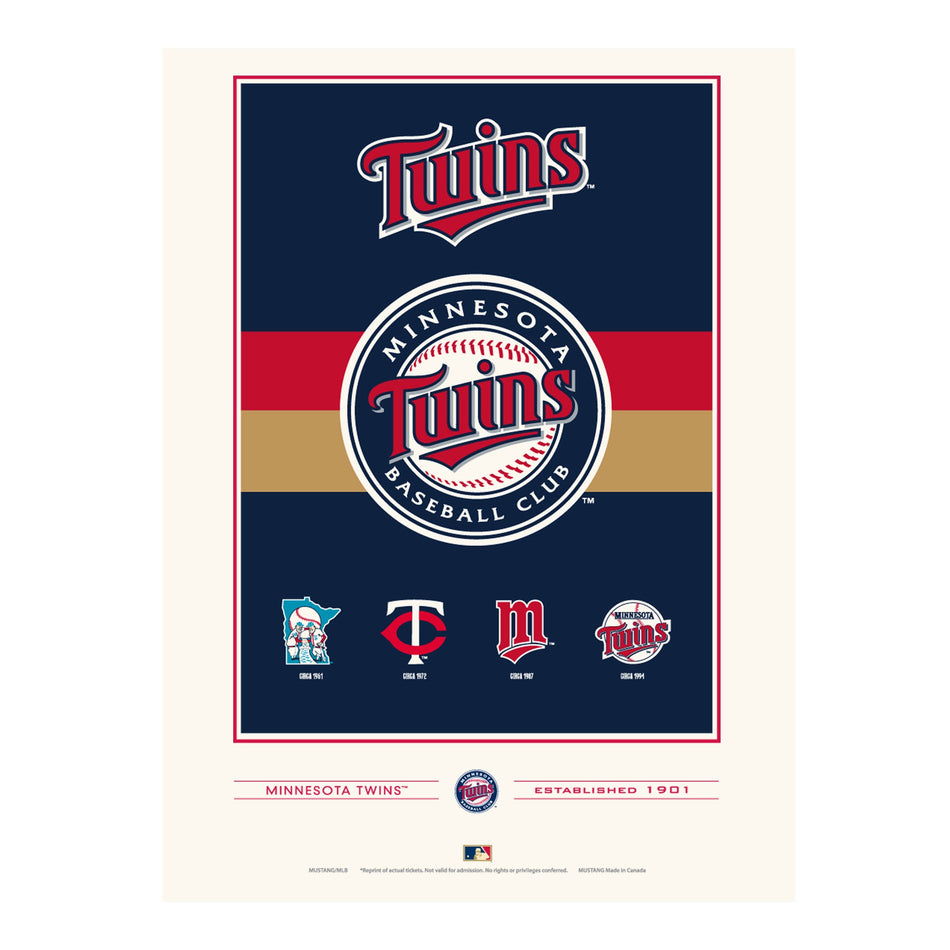 Minnesota Twins - 12x16 Tradition Print