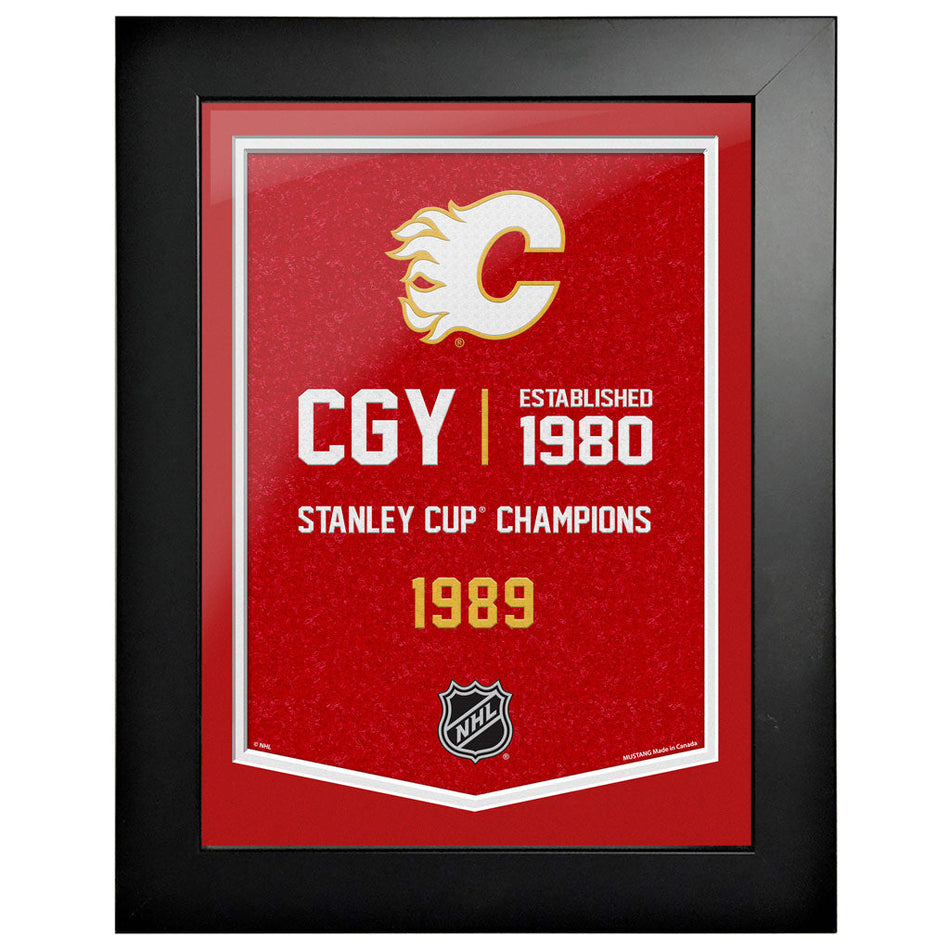 Calgary Flames 12x16 Team Empire Framed Artwork