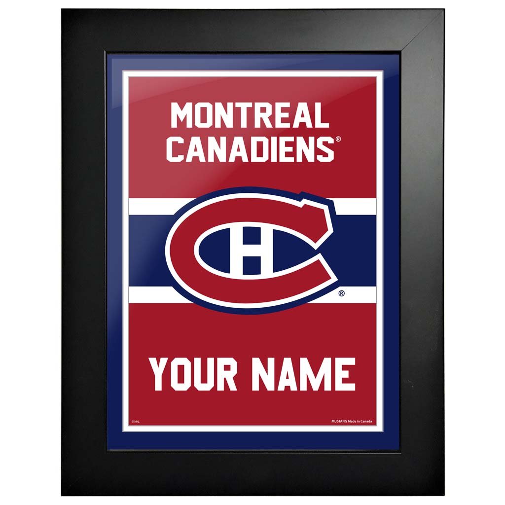 Montreal Canadiens Framed Art Work - 12x16 Inch NHL Team Wall Decor For Man  Cave \u0026 Sports Rooms Official Licensed Sports Wall Art, image size:1024x1024