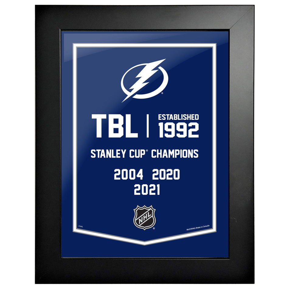 Tampa Bay Lightning 12x16 Empire Framed Sign