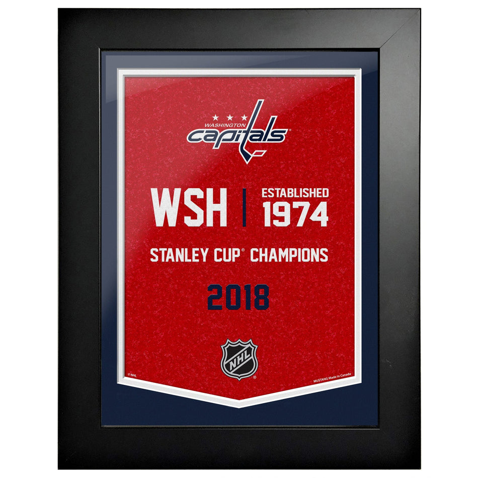 Washington Capitals  12 x 16 Empire Framed Sign