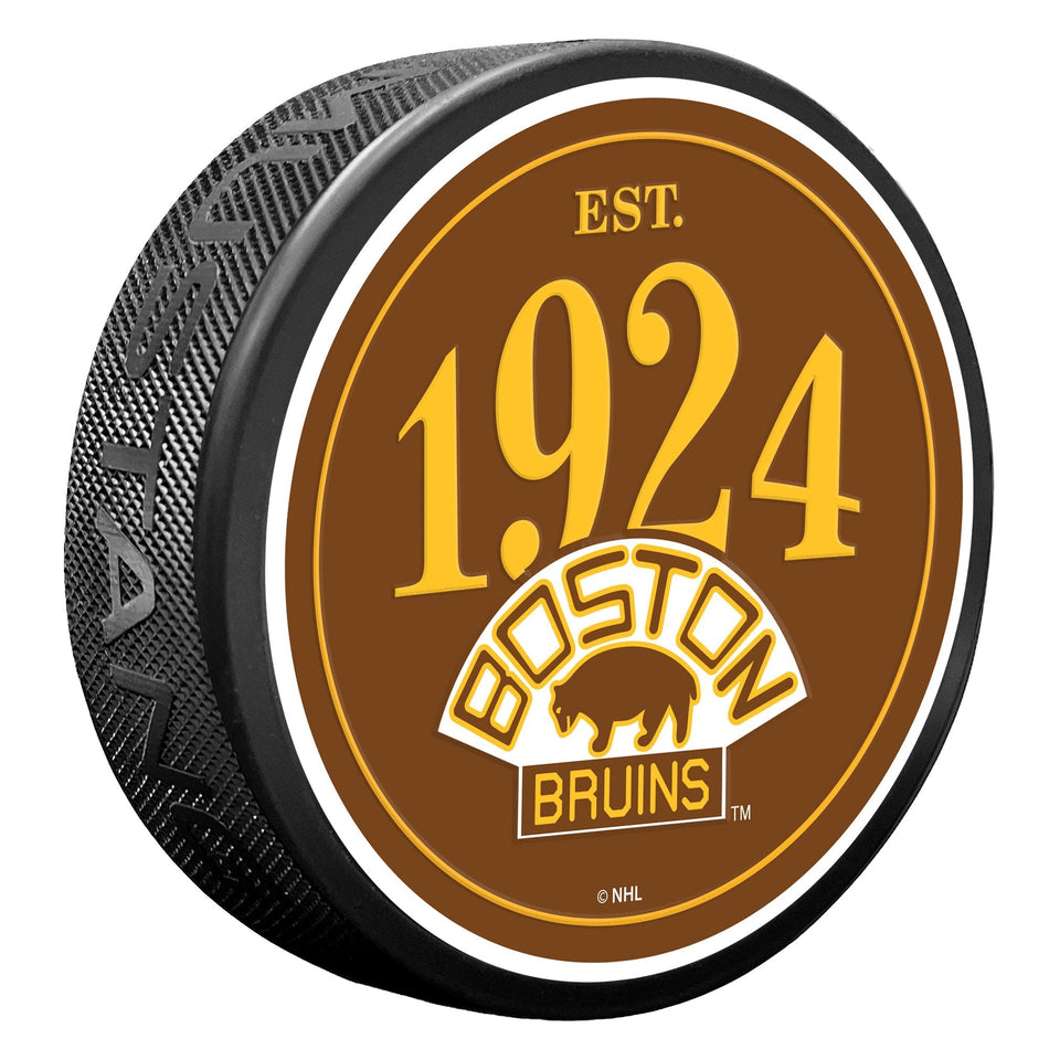 Boston Bruins Puck - Founding Year