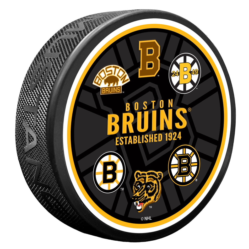 Boston Bruins Puck - Heritage