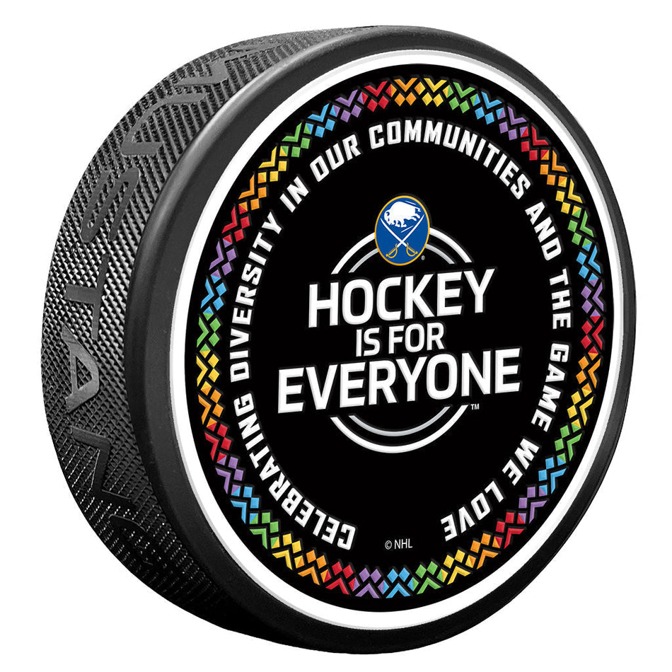 Buffalo Sabres Puck - Hockey is for Everyone