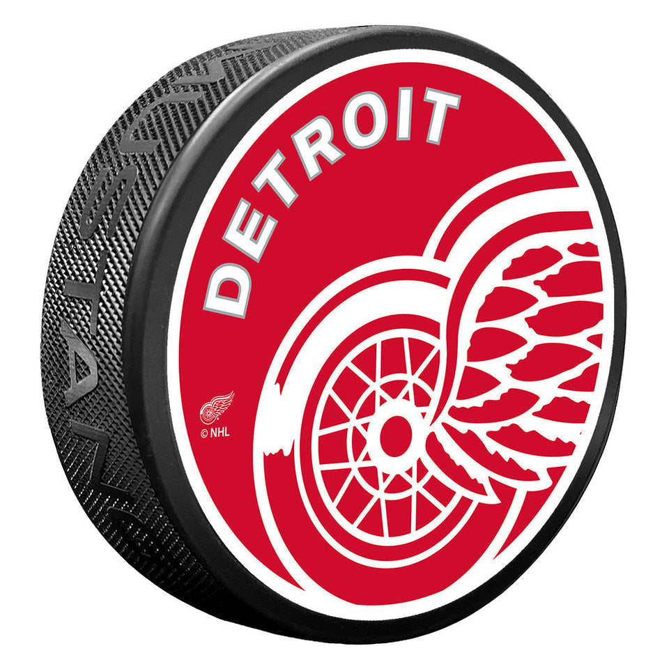 Detroit Red Wings Puck - Icon