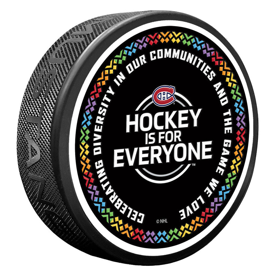 Montreal Canadiens Puck - Hockey is for Everyone