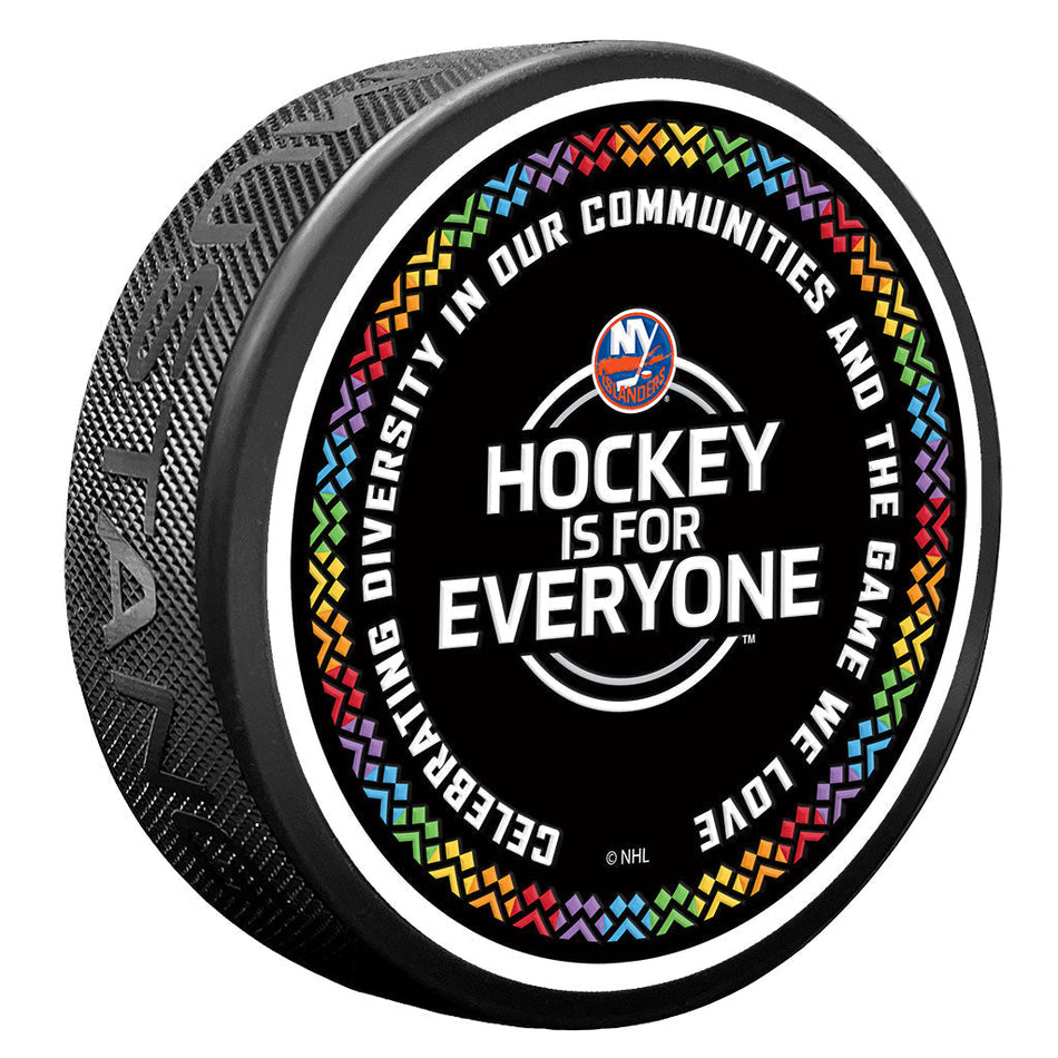 New York Islanders Puck - Hockey is for Everyone