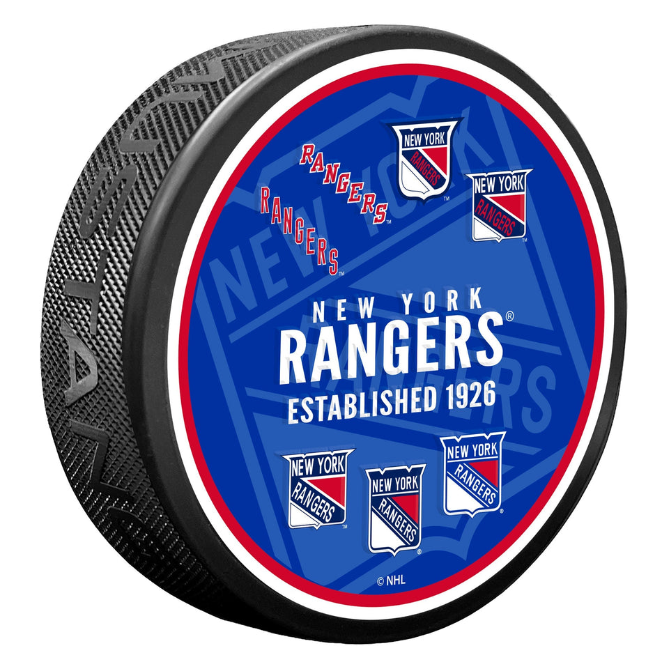 New York Rangers Puck - Heritage