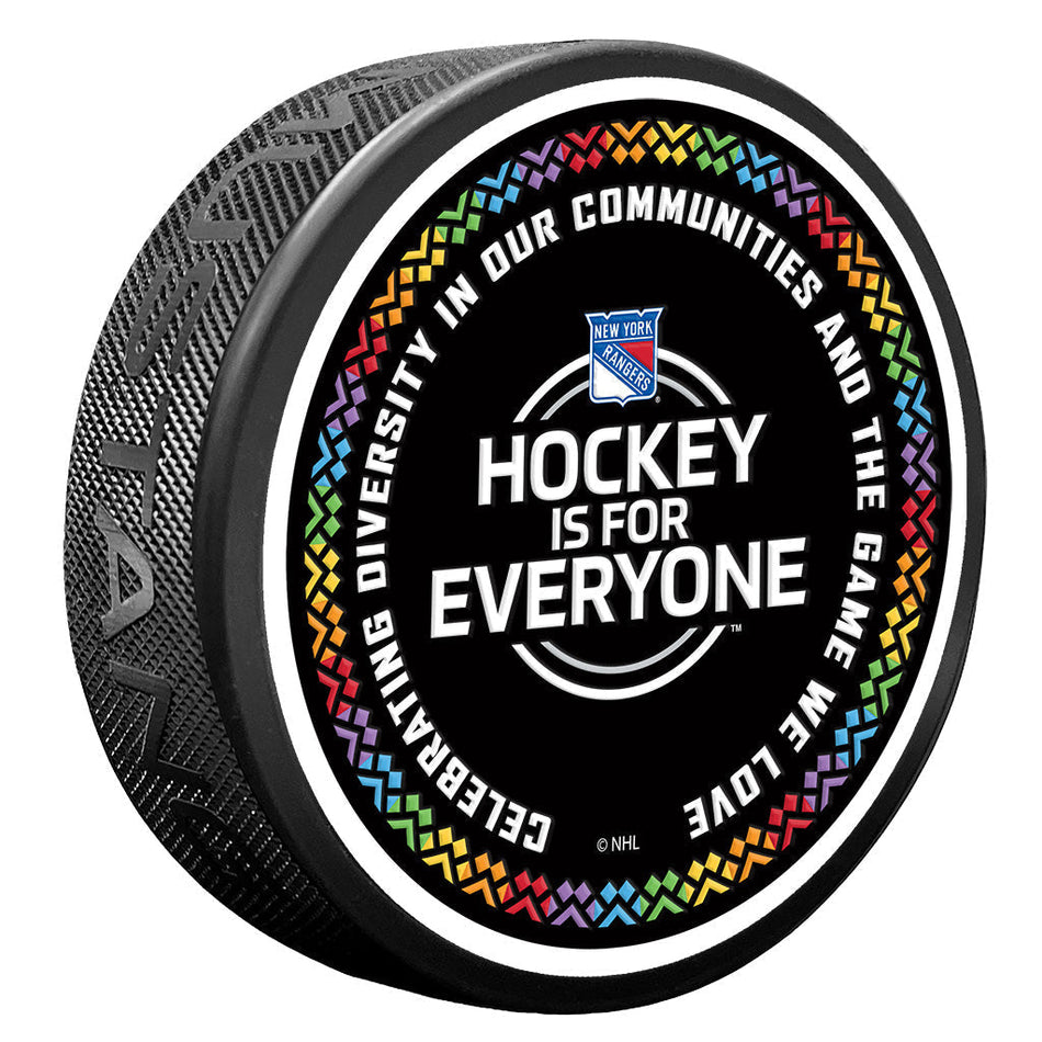 New York Rangers Puck - Hockey is for Everyone