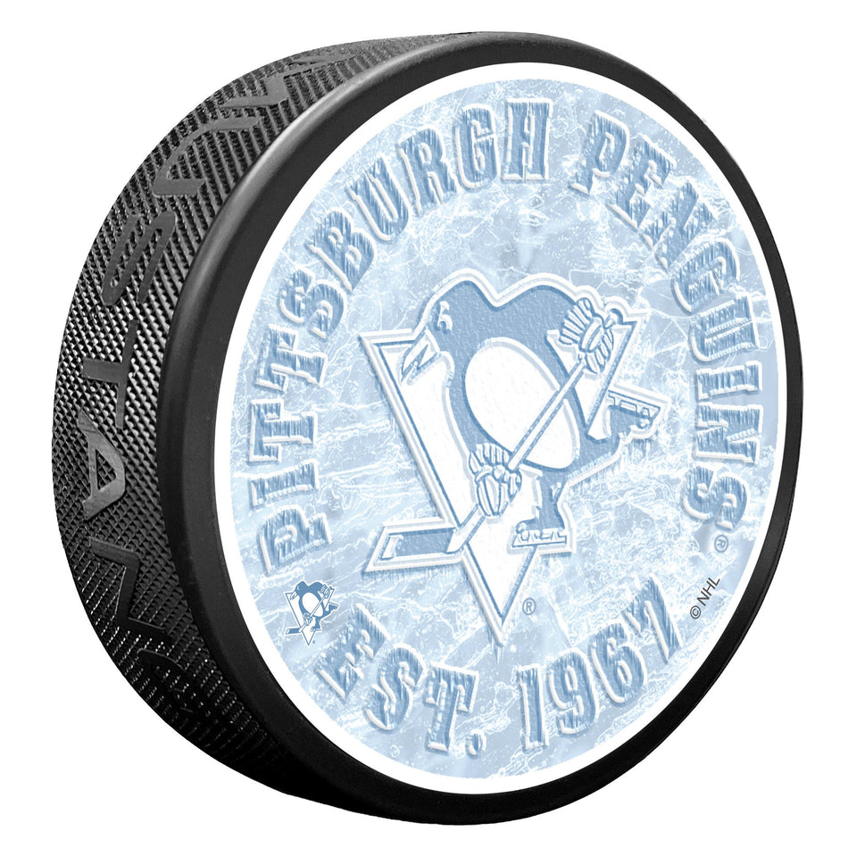 Pittsburgh Penguins Puck - Frozen