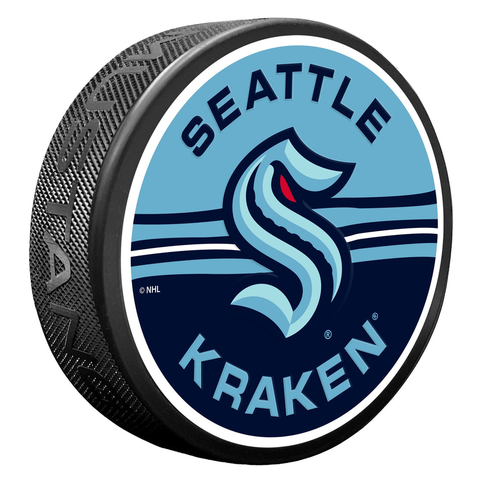 Seattle Kraken Puck - Half & Half