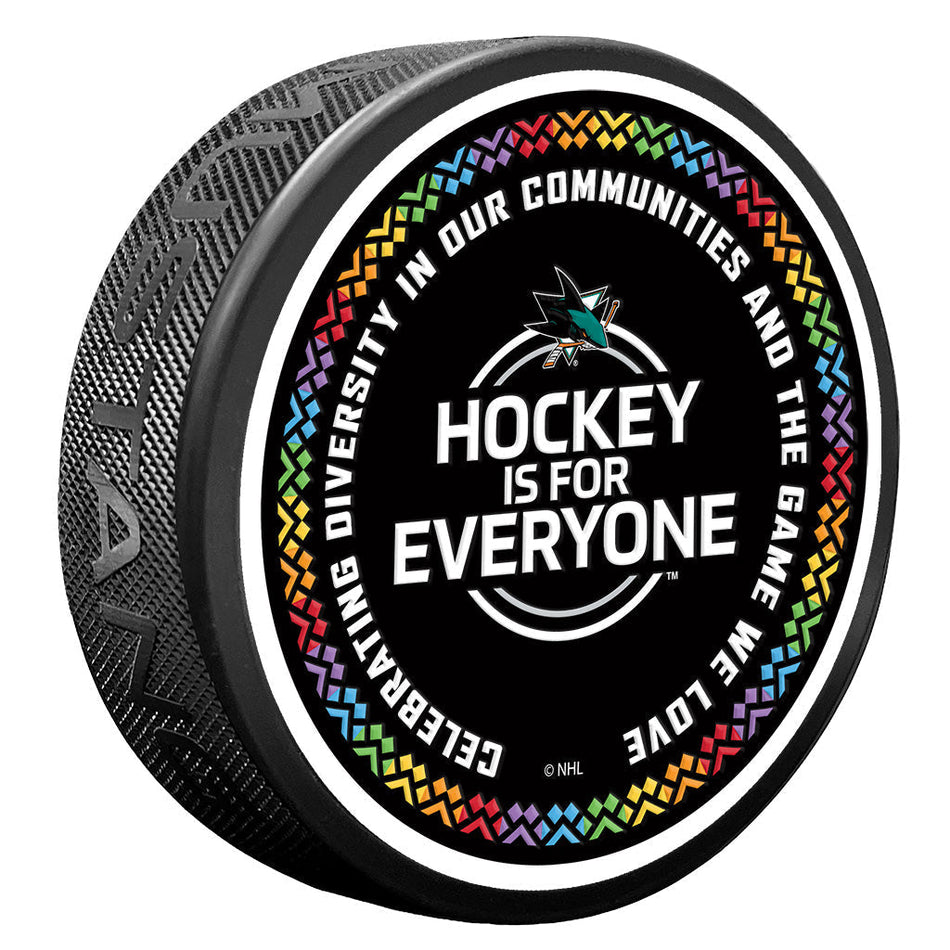 San Jose Sharks Puck - Hockey is for Everyone