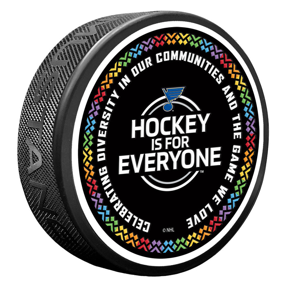 St. Louis Blues Puck - Hockey is for Everyone